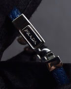 "PRADA" Petal motif crystal bracelet