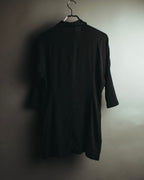 "i wish Y's bis" late 80's-90's Relaxed linen cotton long jacket