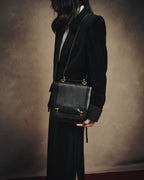 –SPECIAL– “Yves Saint Laurent” 90’s-00’s Velvet tuxedo tailored jacket