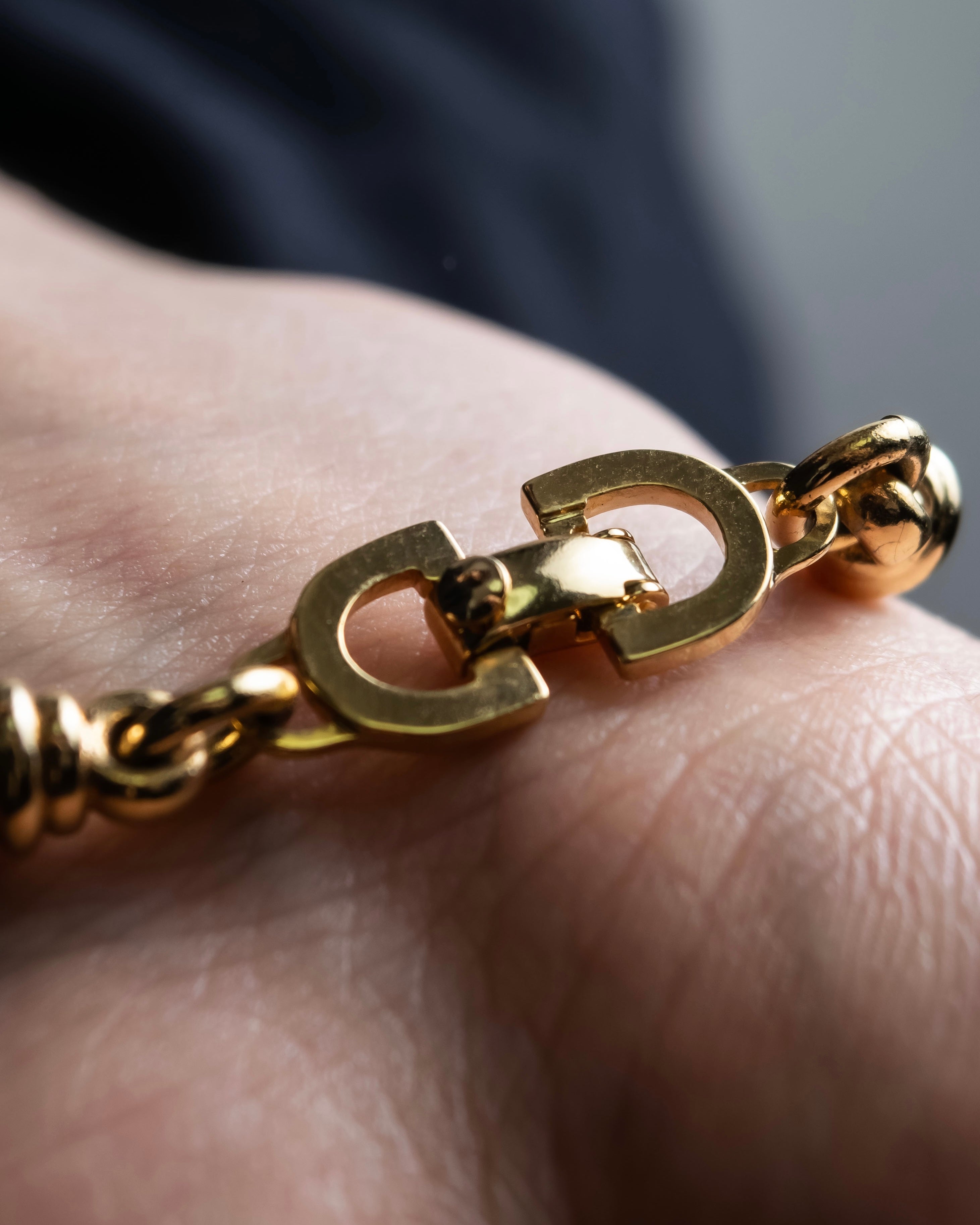 "DIOR" Twisted antique design bracelet