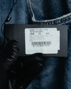 -SPECIAL- “SAINT LAURENT” 2023’s Long extreme baggy faded denim jeans