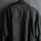 "LOEWE" Box silhouette suede leather blouson