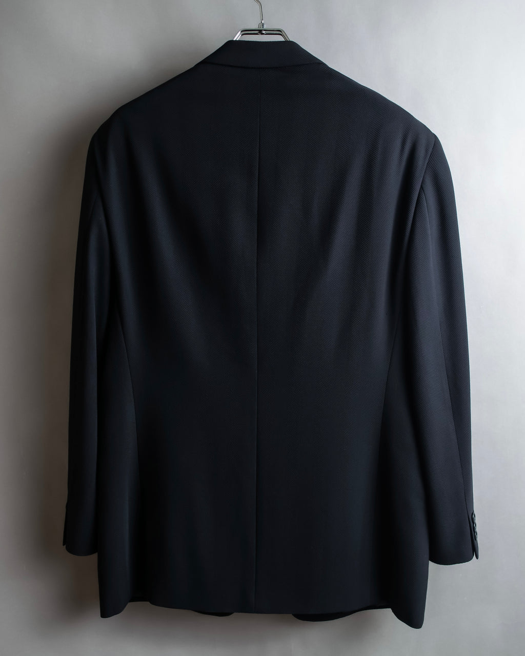 "ARMANI COLLEZIONI" Herringbone weave classical detail set up