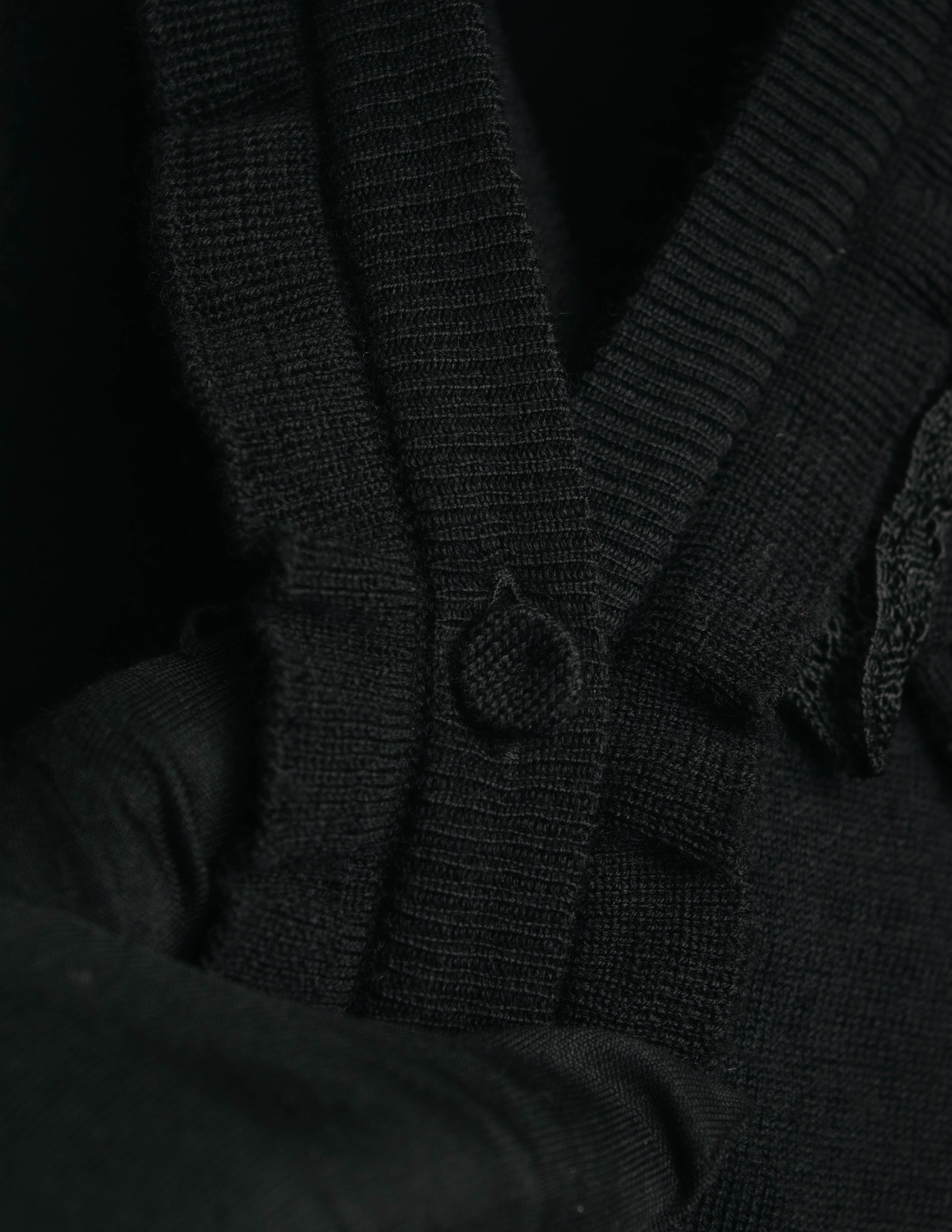 "RED VALENTINO" 10's Feminine merino wool knit cardigan