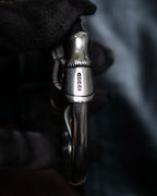 "GUCCI" Horse's foot motif antique style ring belt