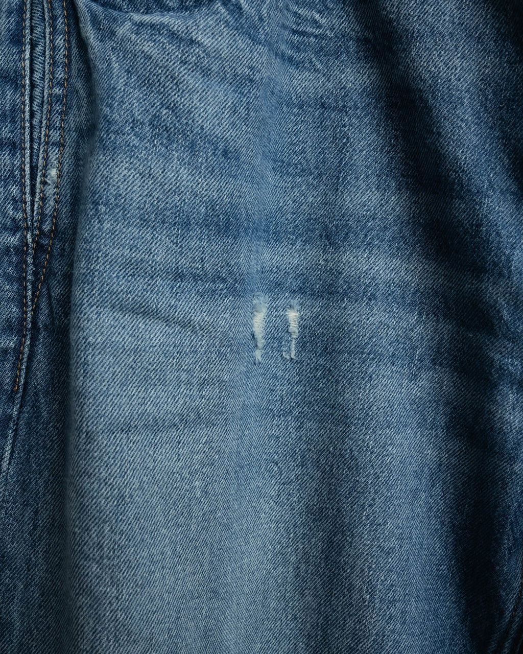 -SPECIAL- “SAINT LAURENT” 2023’s Long extreme baggy faded denim jeans
