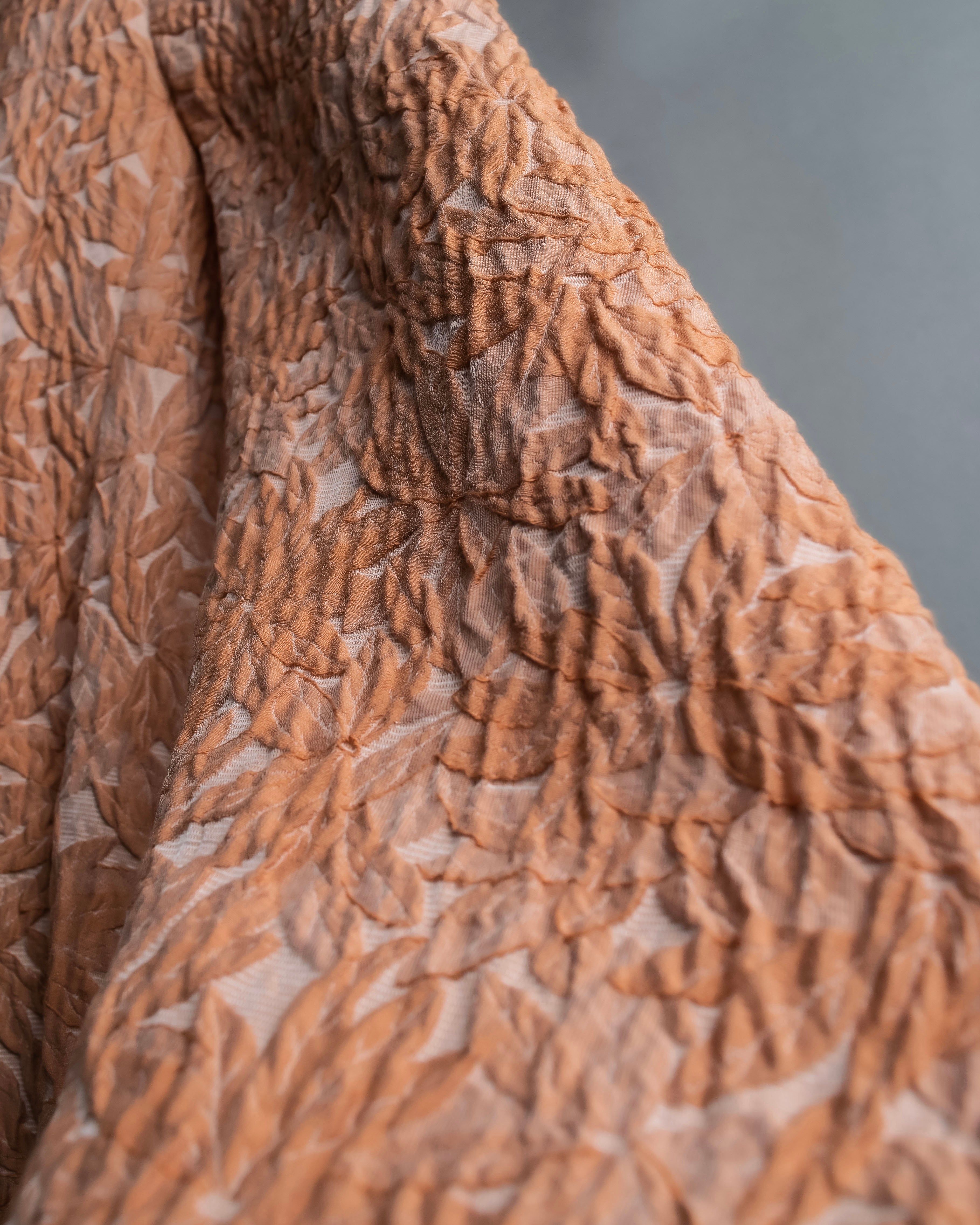 “MARNI 13SS” flower embossed attached design jacket