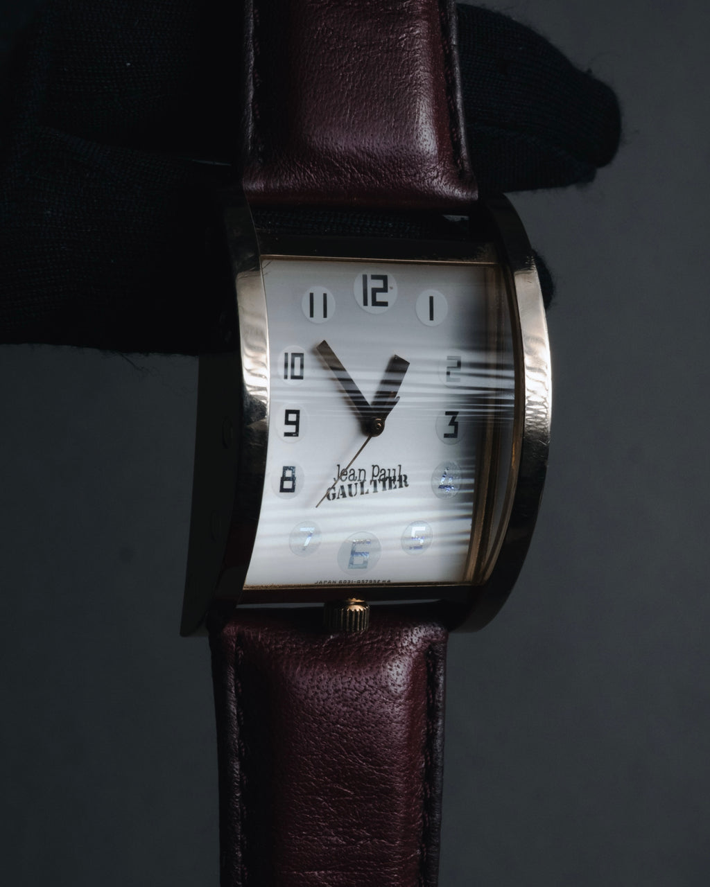 "Jean Paul GAULTIER" Curved Rectangular Dress Watch