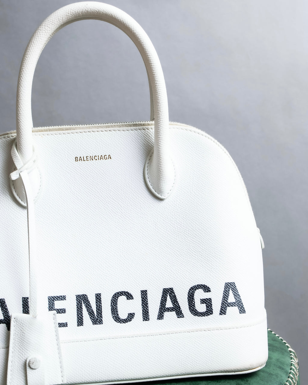"BALENCIAGA" VILLE TOP HANDLE LEATHER HANDBAG