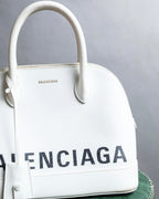 "BALENCIAGA" VILLE TOP HANDLE LEATHER HANDBAG