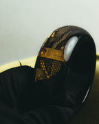 “Dior” 2002-2010 Lace embedded lucite bangle