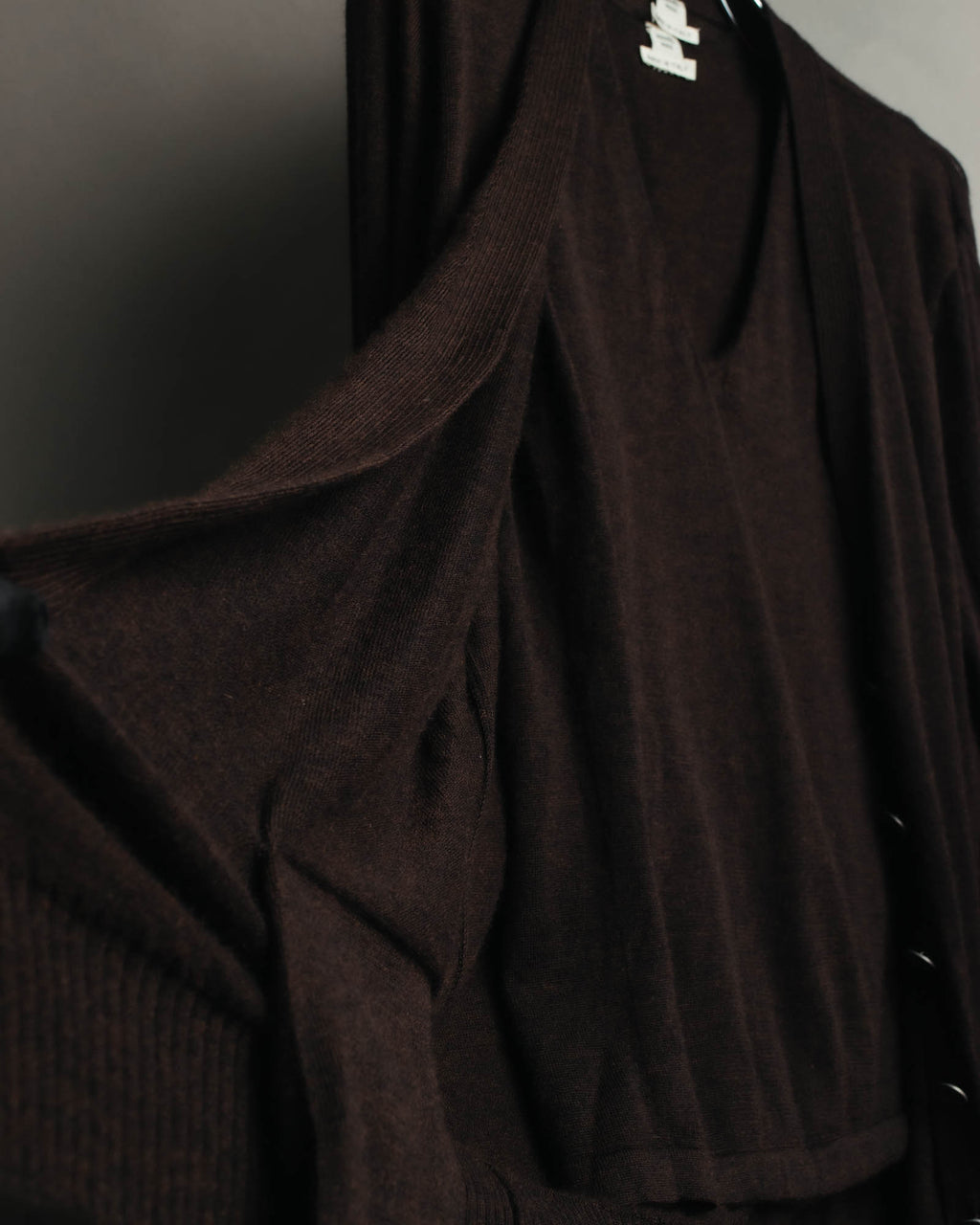 -SPECIAL- “HERMES” 00’s Cashmere cardigan and sleeveless knit twin set