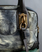 "DOLCE &amp; GABBANA" Miss edge series calf leather 2 way bag