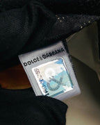 "Dolce & Gabbana" 00's-10's Silk wool scarf tie