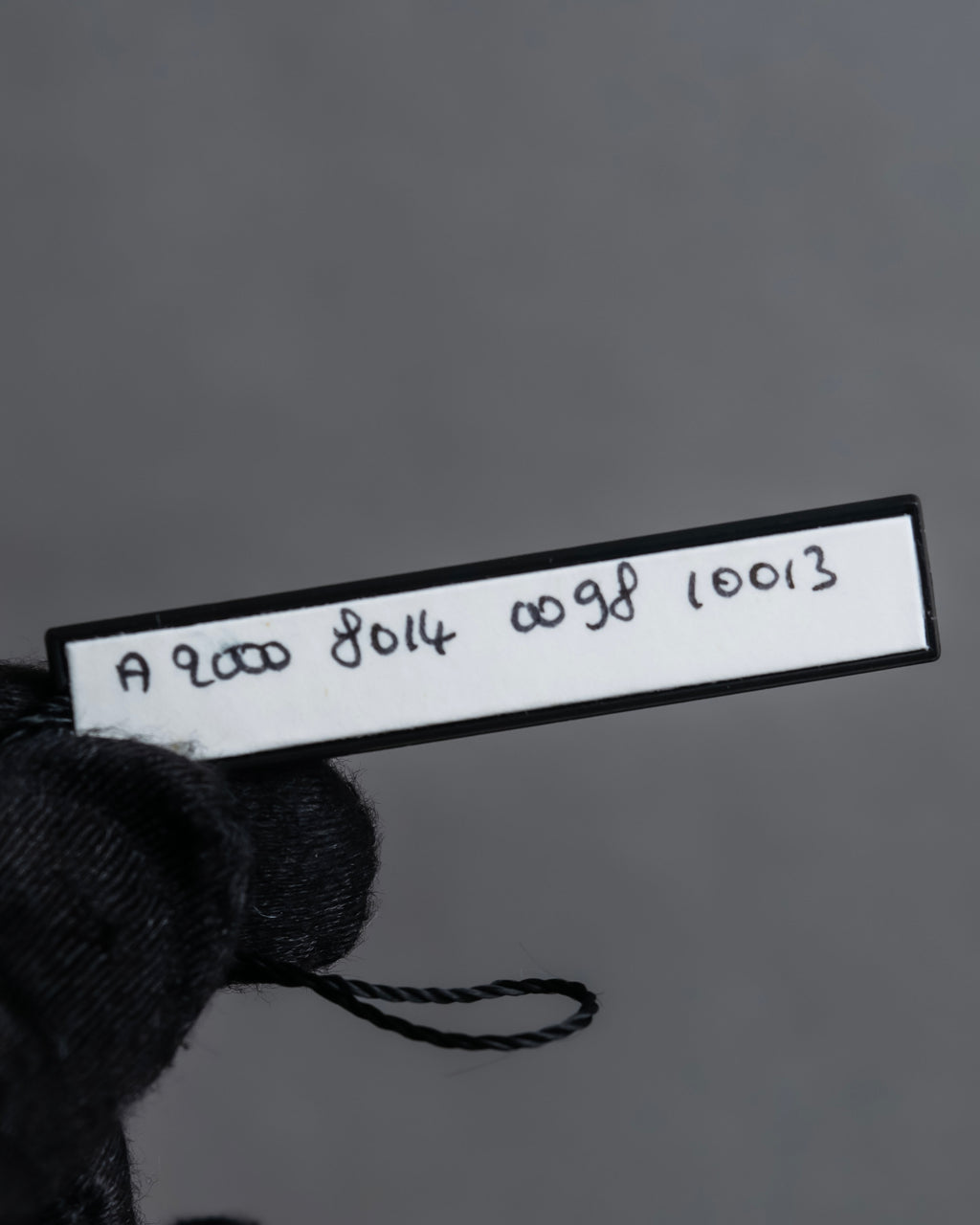 "CHANEL" Black camellia motif brooch