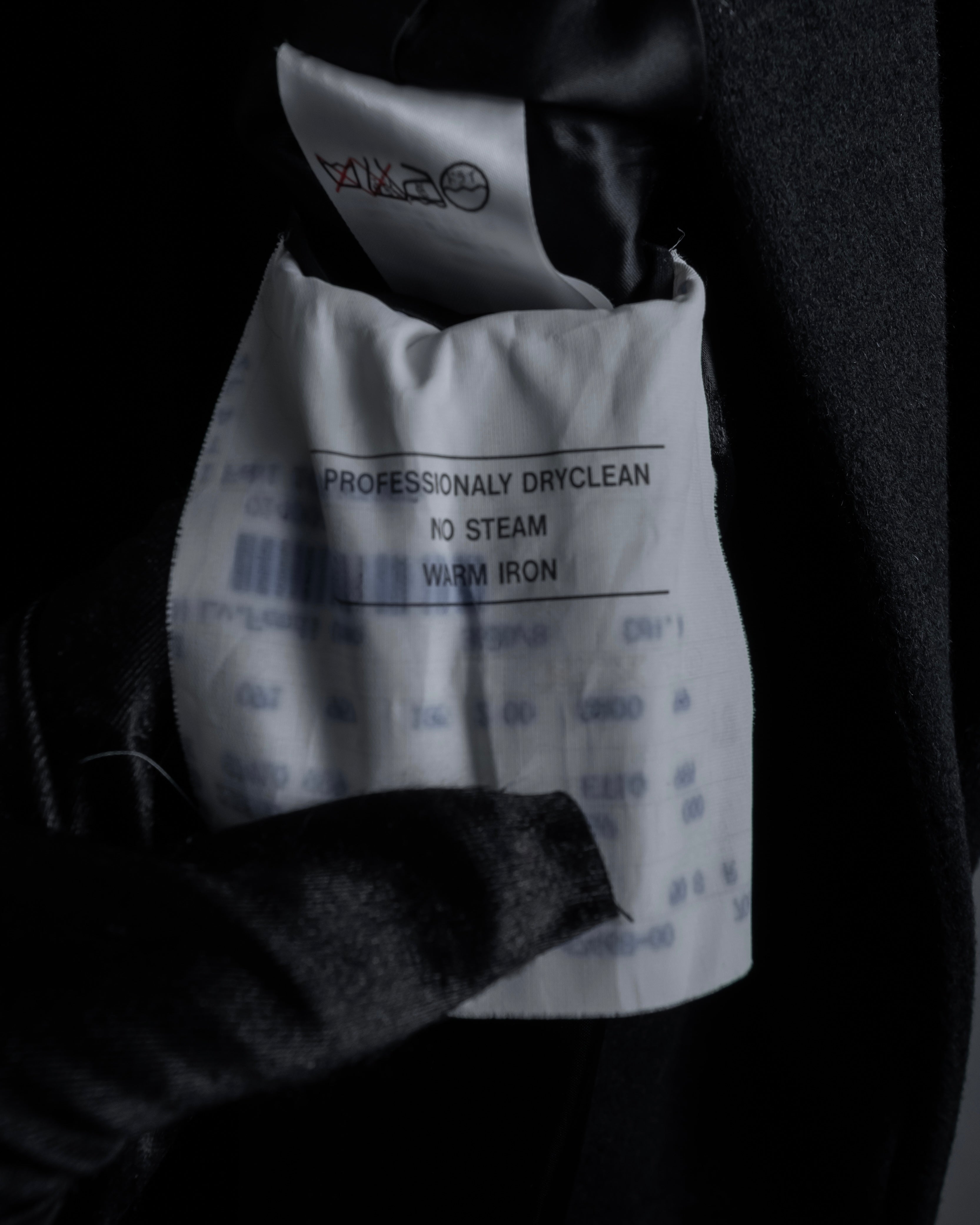 "FENDI" Manufactured in 1989 cashmere stand collar coat