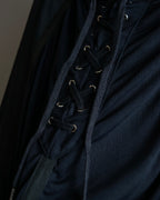 "JEAN PAUL GAULTIER MAILLE FEMME" Sheer shirring design design half pants