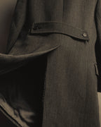 “GUCCI” Late 90’s-early 00’s military double breasted wool coat