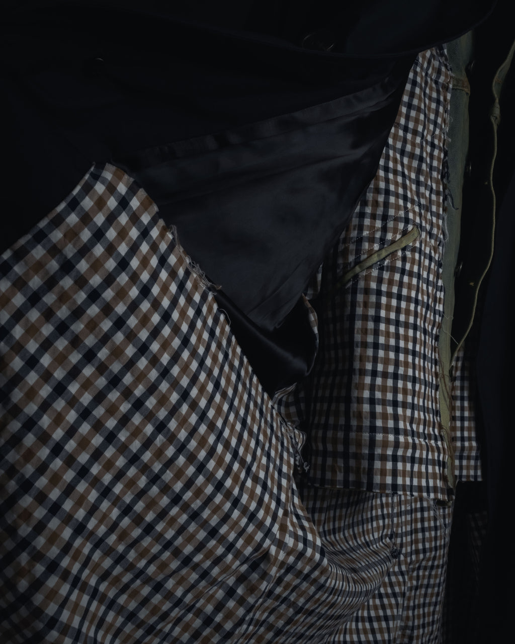 -SPECIAL- "Maison Margiela" 20SS Denim jacket Docking design coat