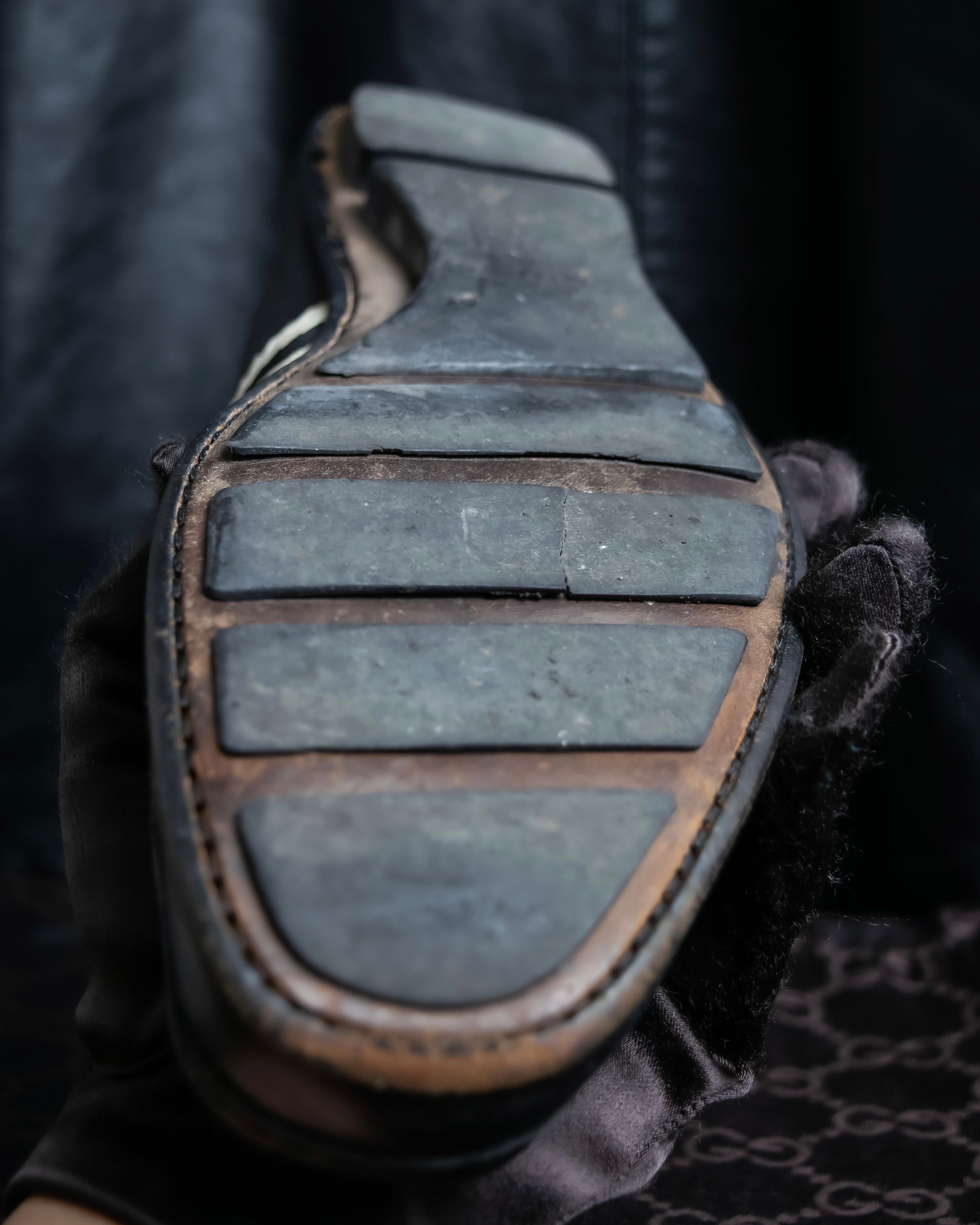 "GUCCI" Shelly line detail driving shoes