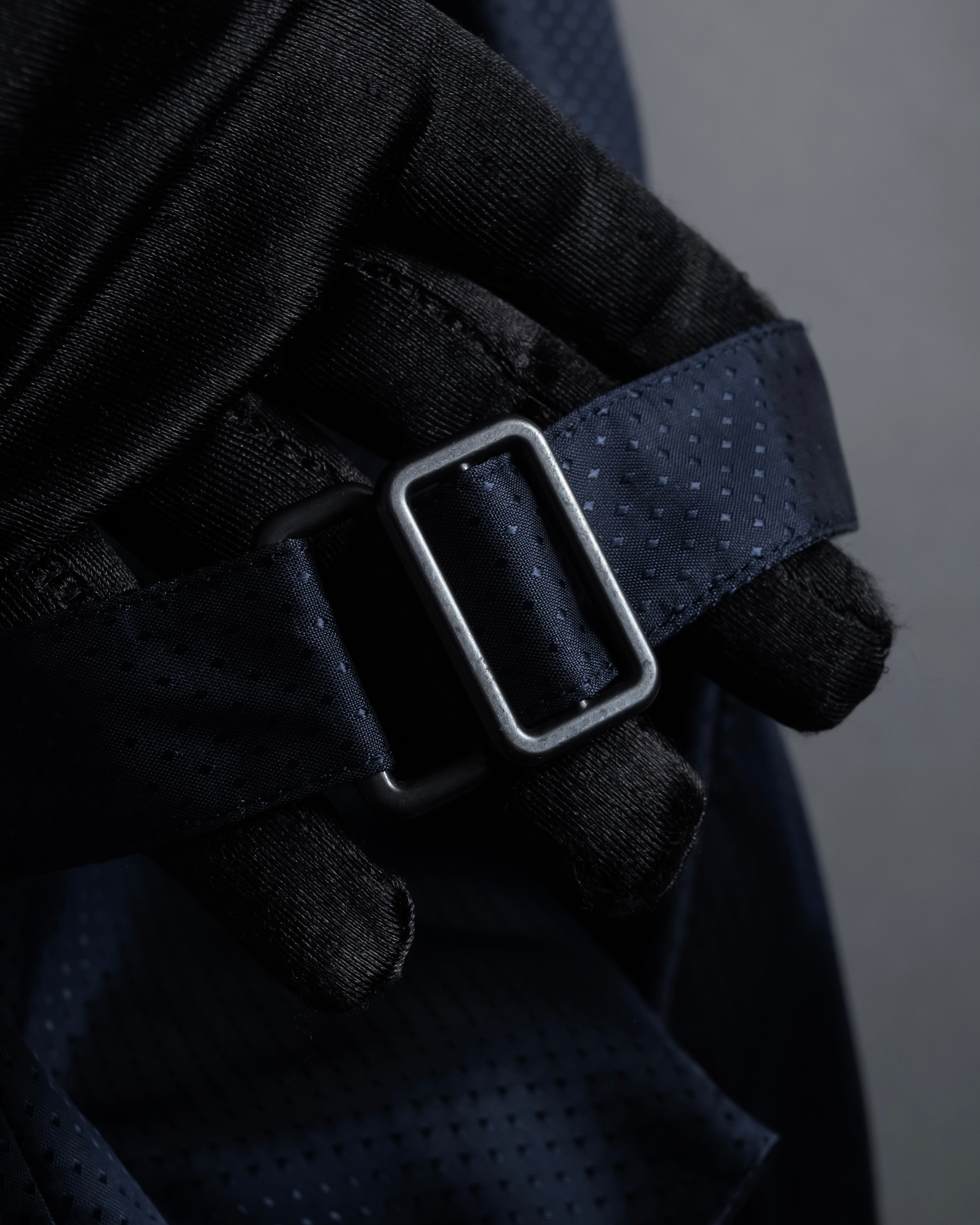 "JEAN PAUL GAULTIER" 90's Geometric lace design tailored vest