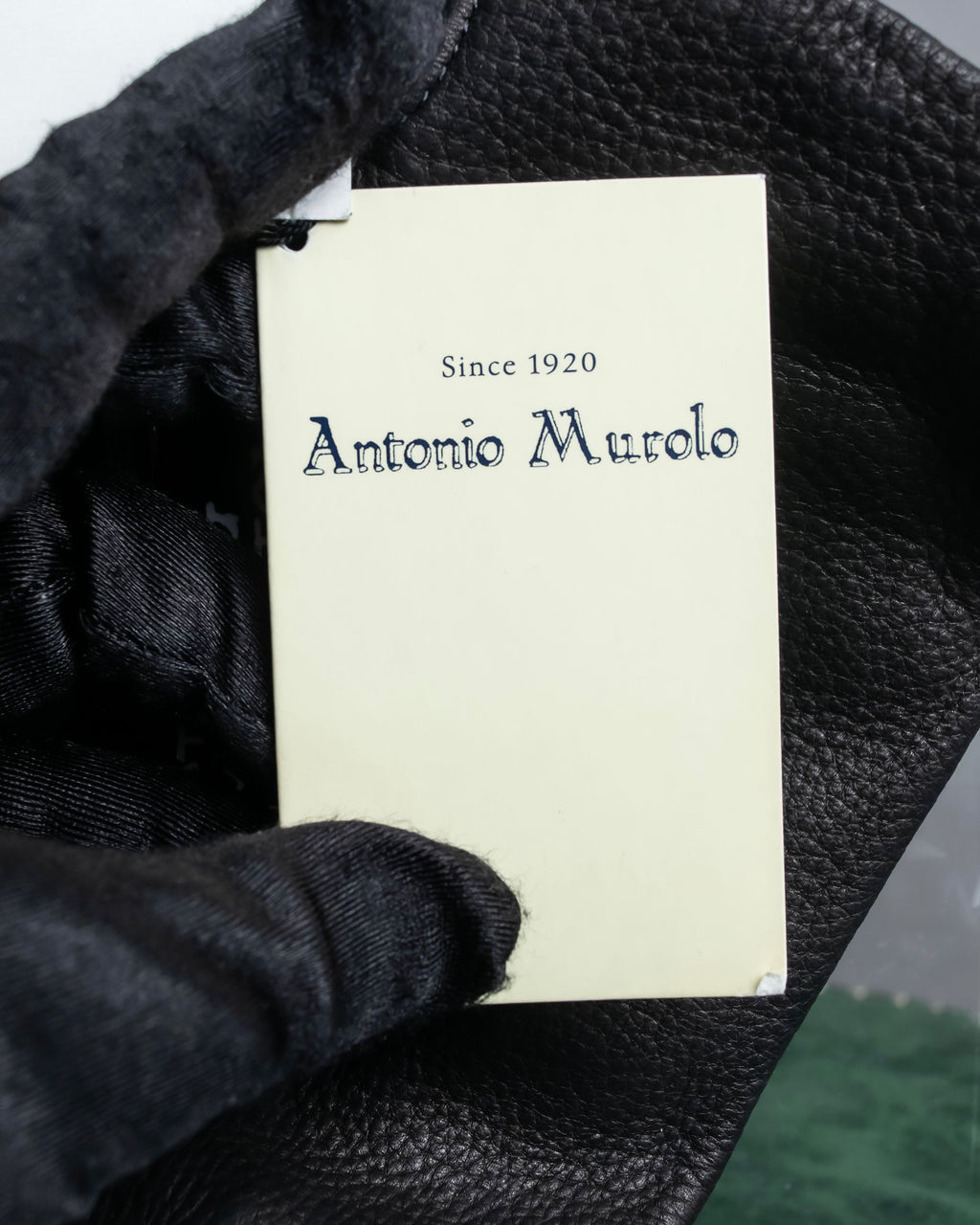 "Antonio Murolo" Deerskin signature leather gloves