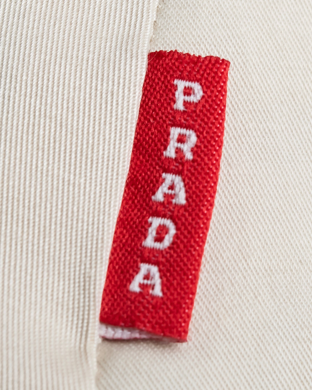 "PRADA" Military detail cotton jacket