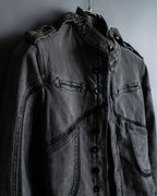 "STELLA McCARTNEY" Multi detail belted denim jacket
