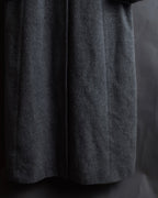 "BALENCIAGA" Alpaca blend maxi length shaped chester coat