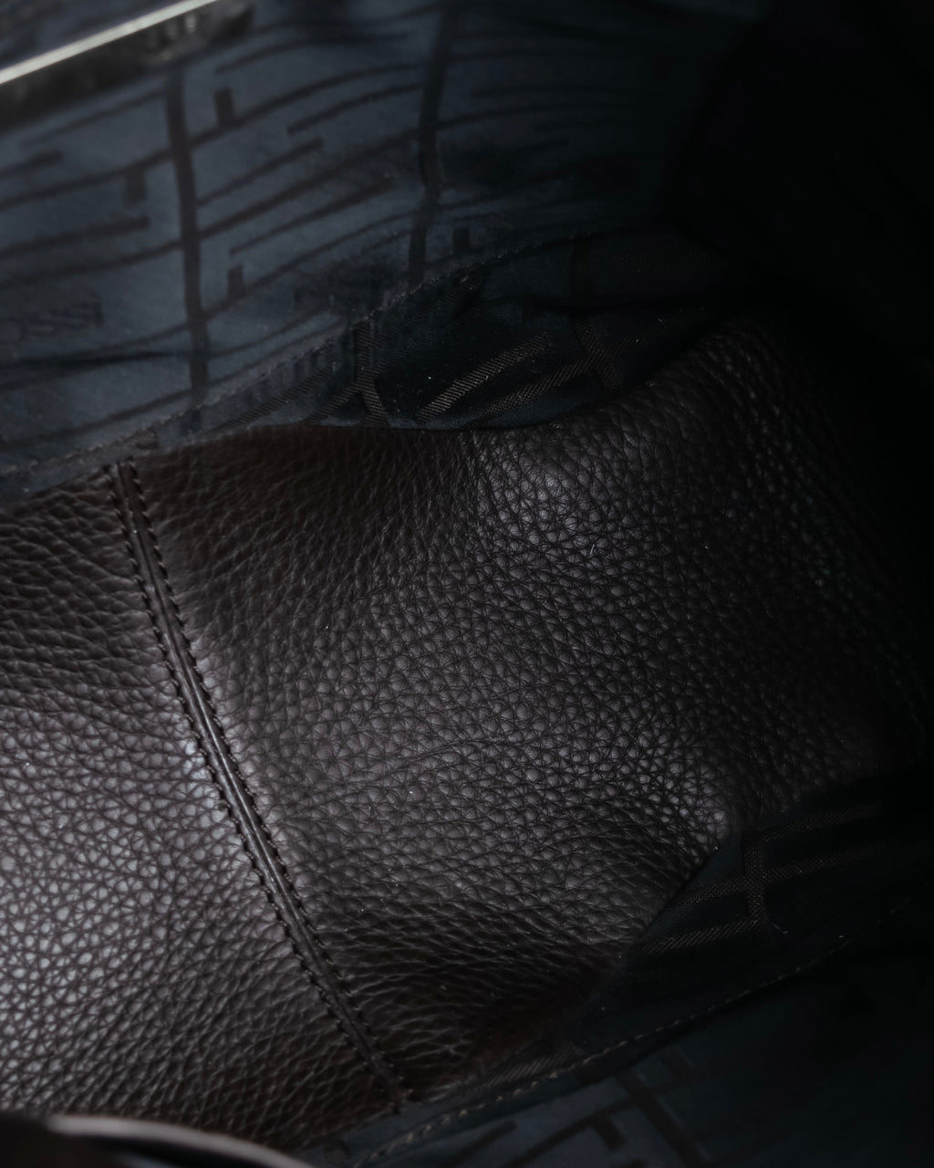 "Sergio Rossi" Flexible leather one-handle bag