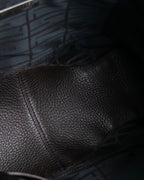 "Sergio Rossi" Flexible leather one-handle bag