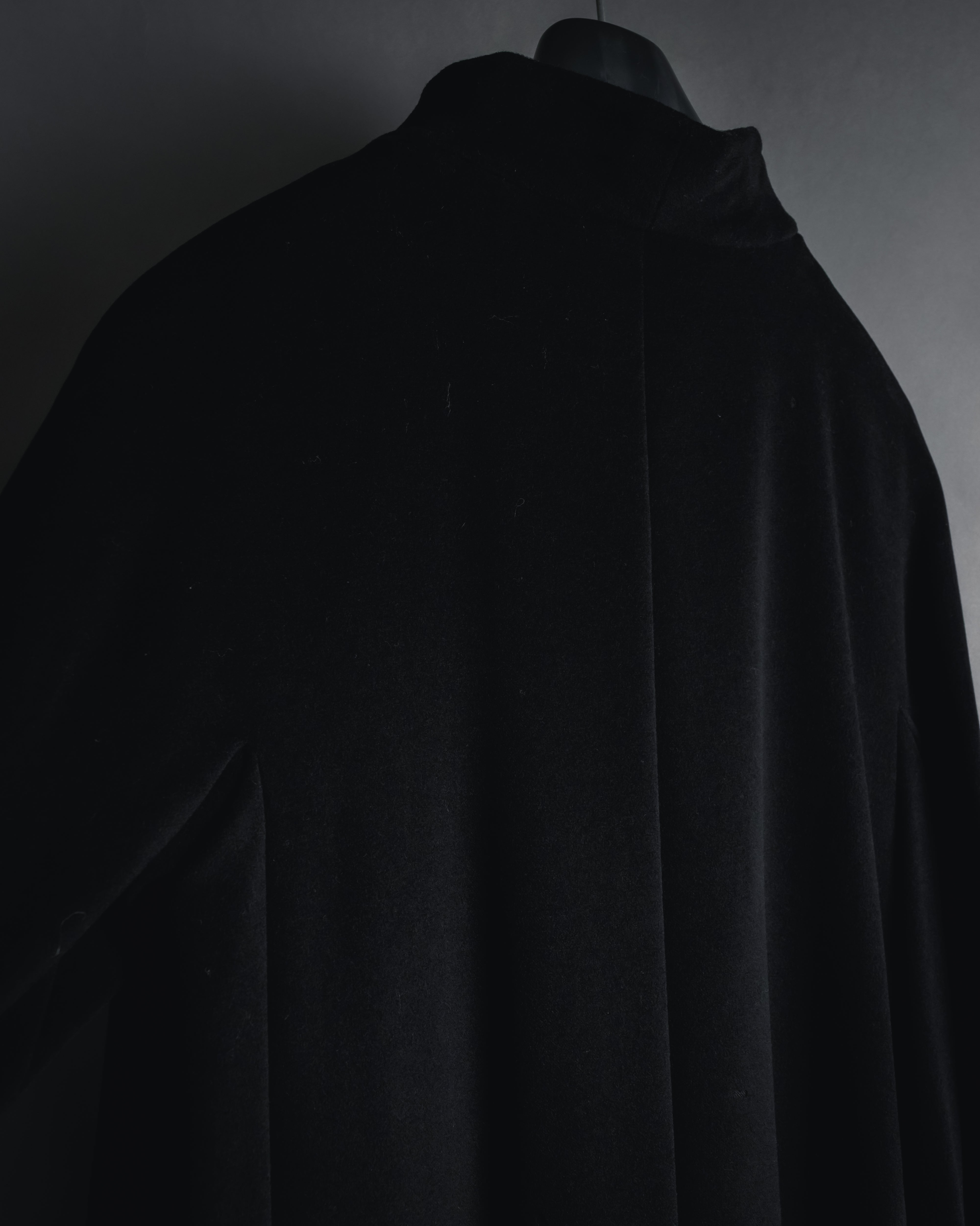 Max Mara (マックスマーラ) - スタンドカラーコート - ブラック - 38