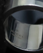 “GUCCI” G logo silver 925 ring