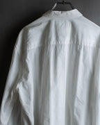 "ARMANI EXCHANGE" Different weave patterns cotton shirt