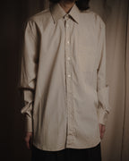 "Yves Saint Laurent" Late 90’s-early 00’s cotton broadcloth dress shirt