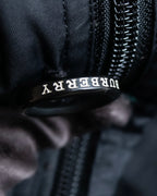 "BURBERRY" Maxi length high neck colour zipper long coat