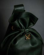 "LOEWE" Anton series drawstringsleather shoulder bag