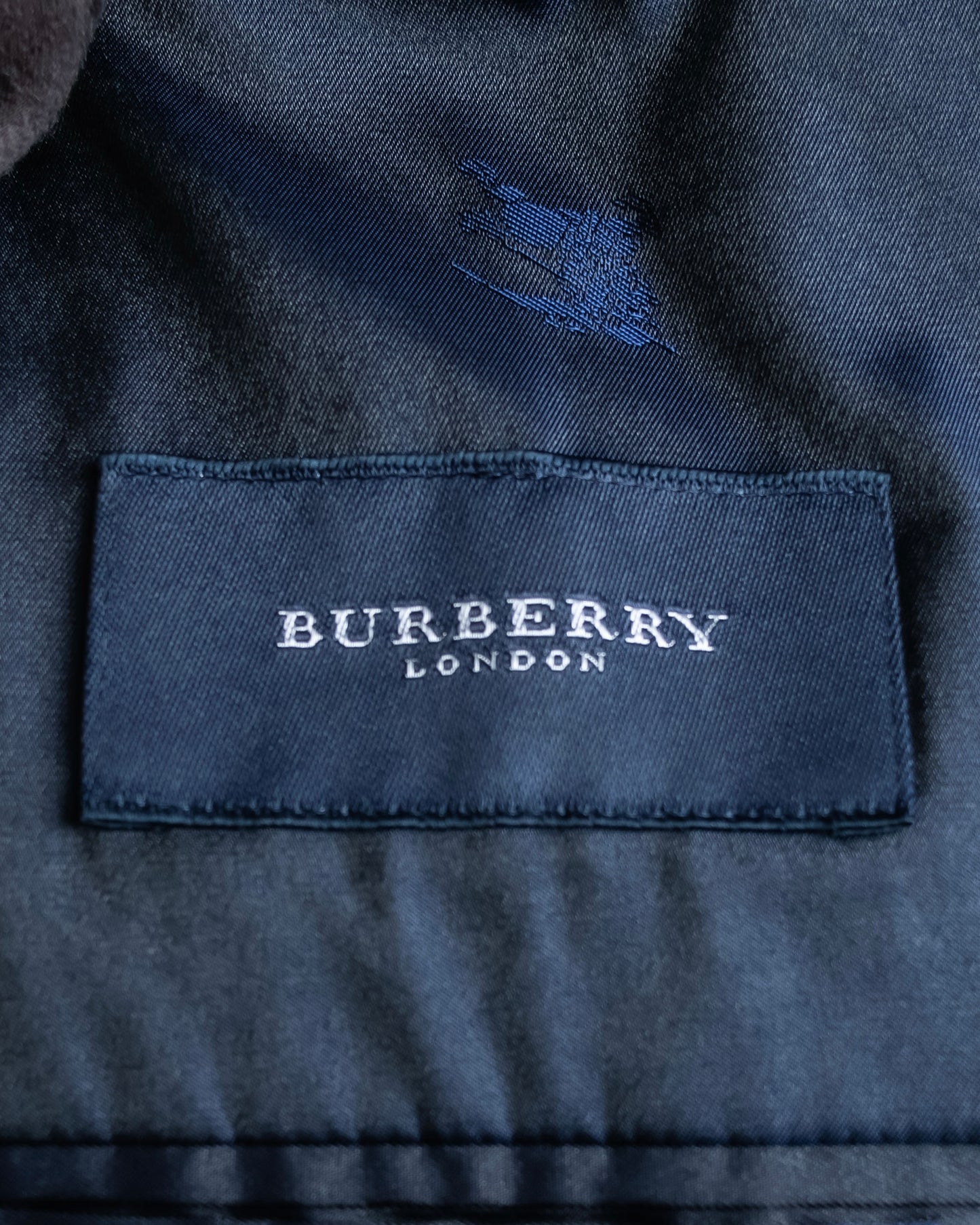 "BURBERRY" Checked relaxed fit tailored jacket