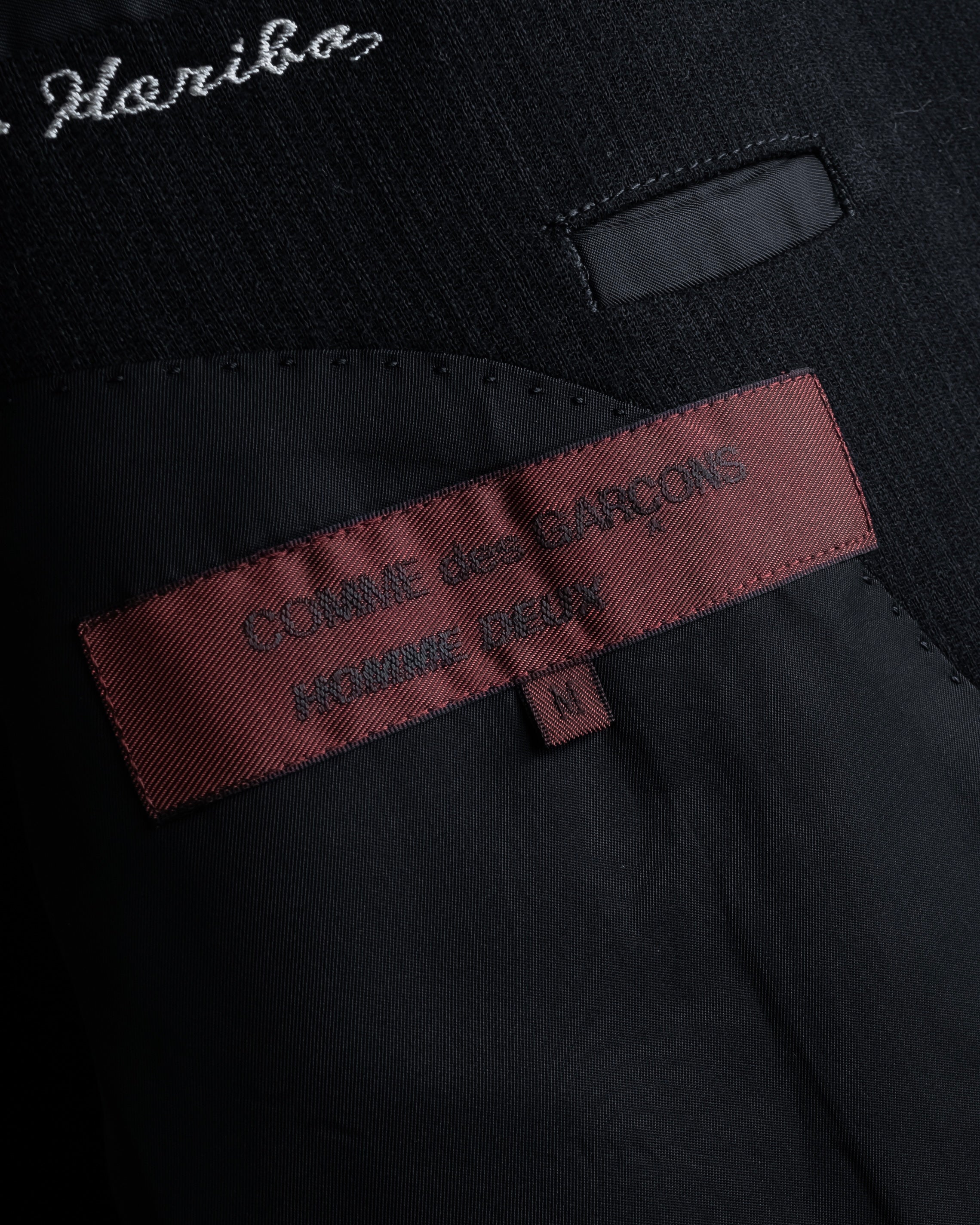 "COMME des GARCONS HOMME DEUX" 97AW Pinstripe classic set up