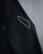 "Maison Margiela" 15AW deconstructed hand-stitched crewneck knit