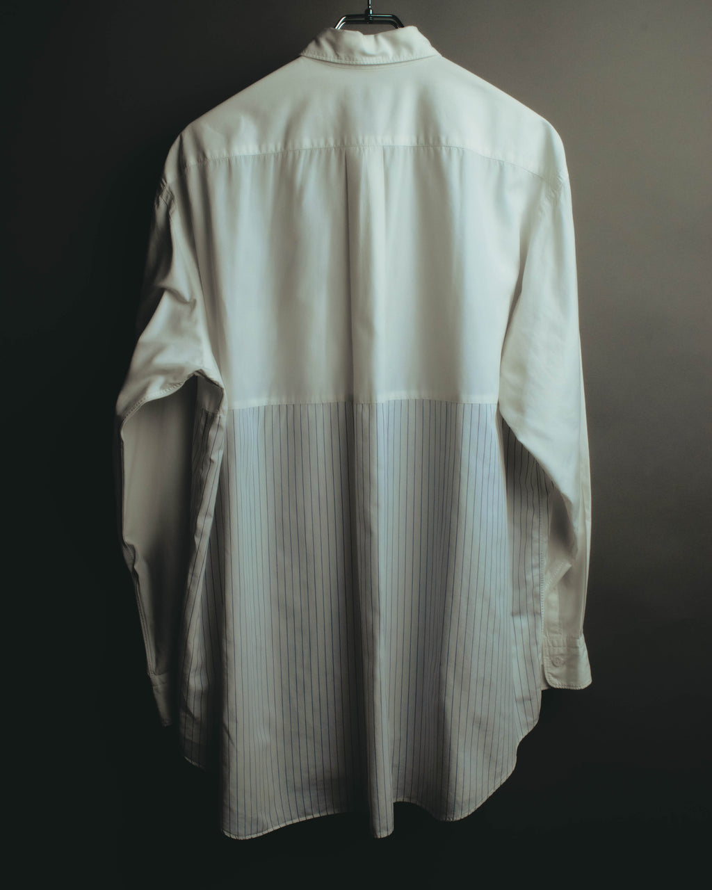 "COMME des GARÇONS HOMME" 90's-00's Patchwork long-sleeve shirt