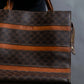 "CELINE" Macadam Pattern Three Line Handbag