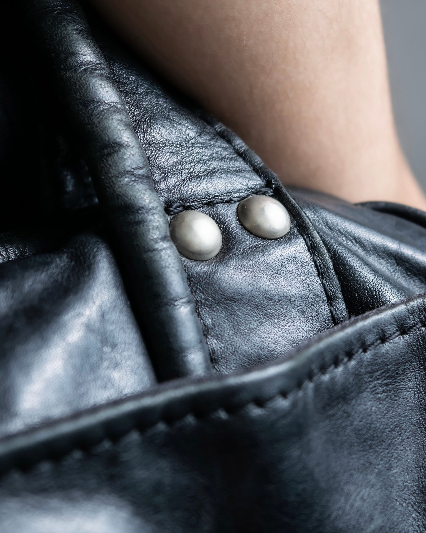 “Y’s” Real leather mini boston bag