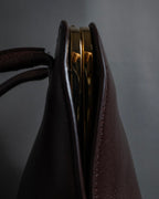 "JIL SANDER" Goji frame structured leather bag