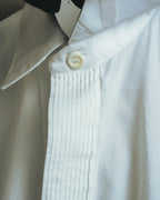 "Dior" 00's Pleated-front dress shirt