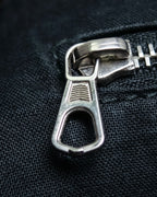 “Balenciaga”  navy cavas xs hand bag