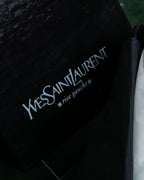 "Yves Saint Laurent Rive Gauche"
Raw amethyst sculpture silver ring