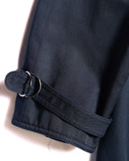 Chloe/ Beautiful A-Line Silhouette Trench Coat Navy