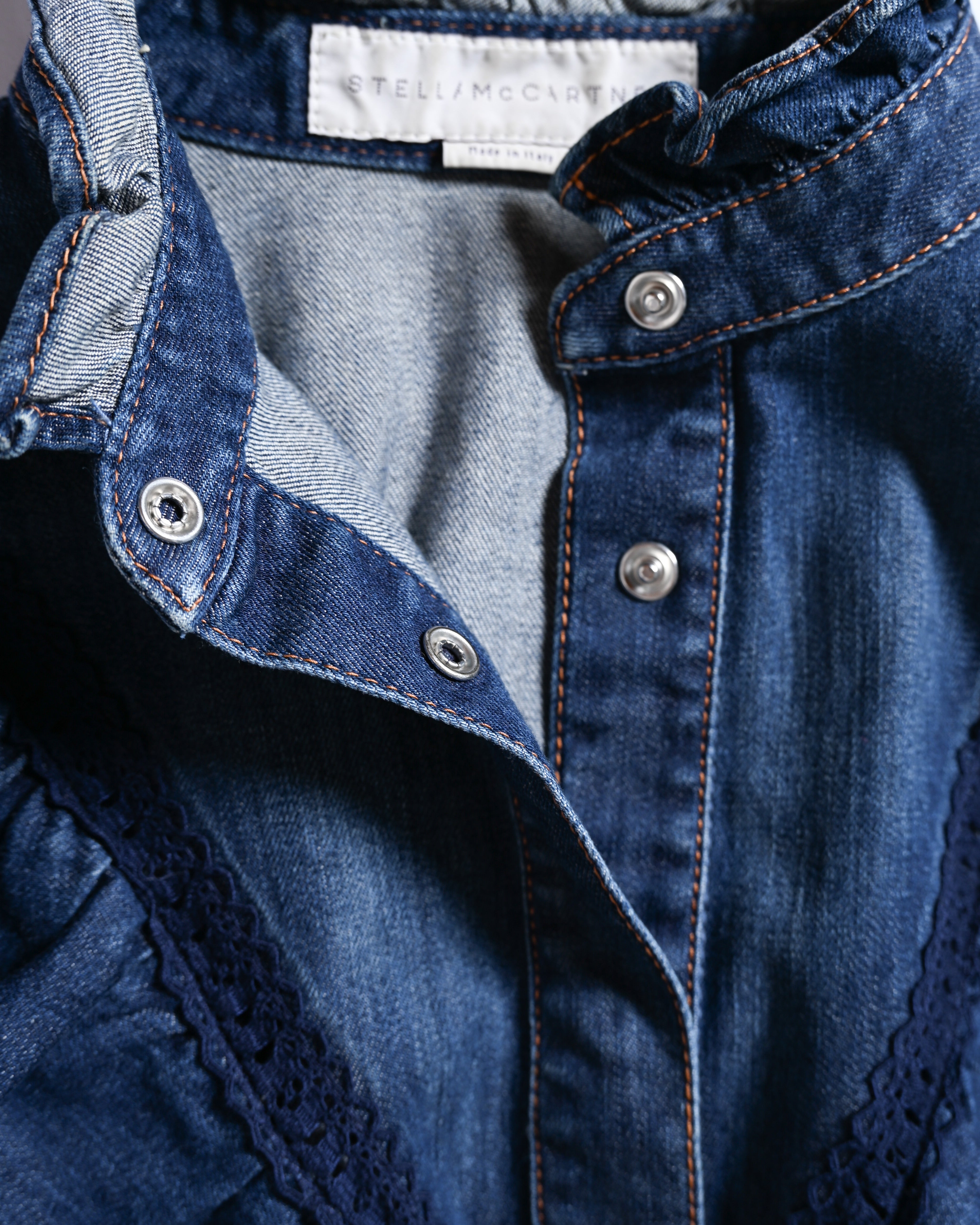 Stella McCartney/ Frill Designed Denim Shirt