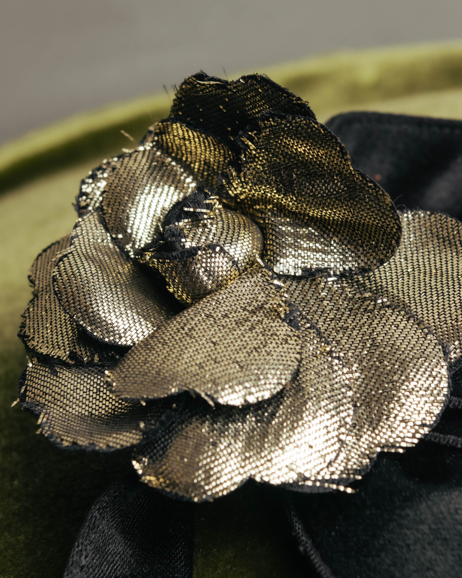 “CHANEL” 2010’s-2020’s camellia ribbon choker